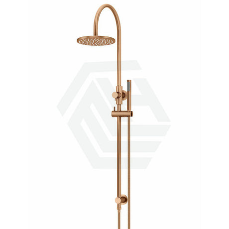 Meir 200/300Mm Round Overhead Shower Set With Hand Multi Colour Universal Water Inlet