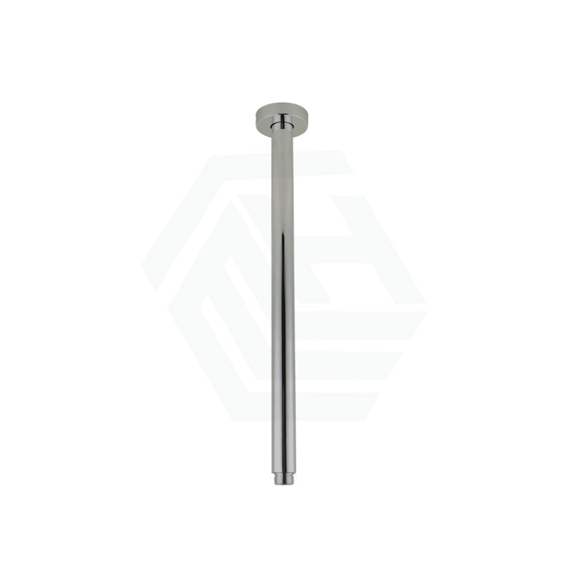 200/400Mm Norico Round Ceiling Shower Arm Brushed Nickel 400Mm