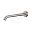 N#1(Nickel) 220Mm Fienza Kaya Brushed Nickel Solid Brass Round Wall Spout For Bathroom Spouts