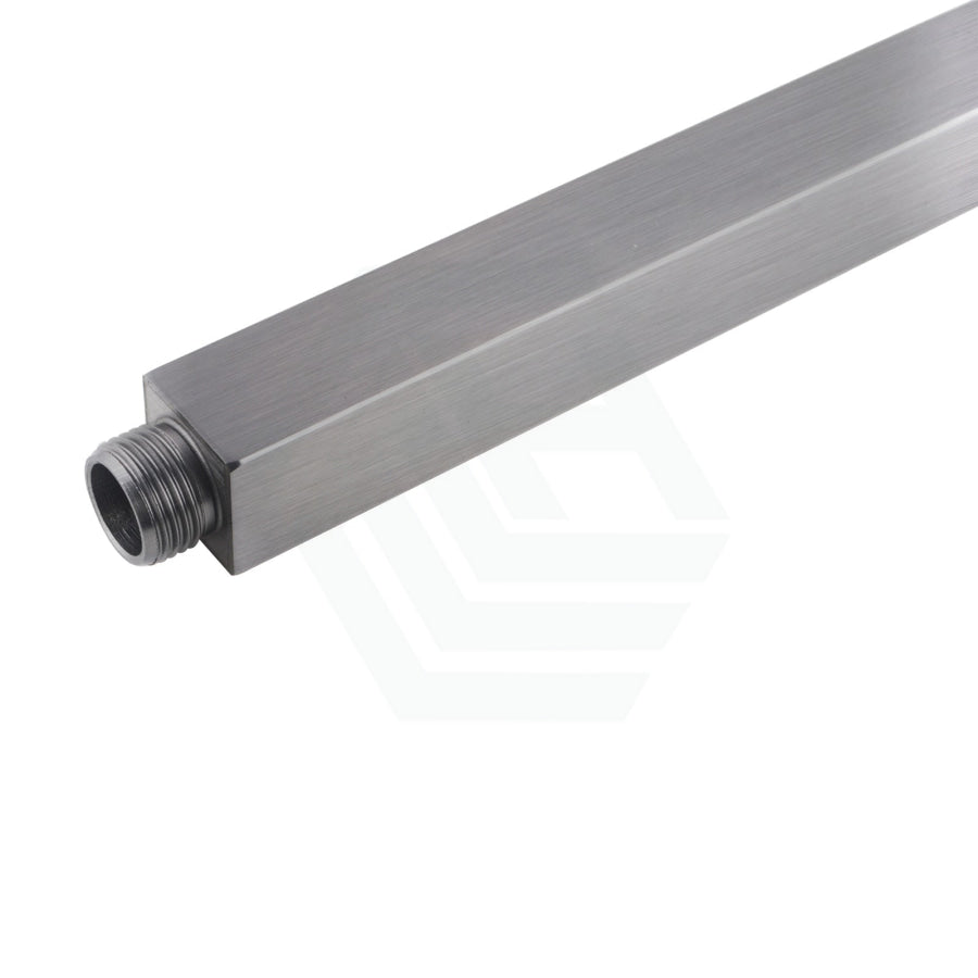 300/600mm Square Ceiling Shower Arm Brushed Nickel