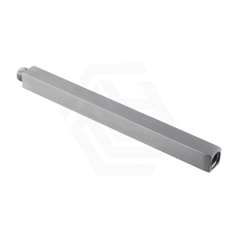 300/600mm Square Ceiling Shower Arm Brushed Nickel