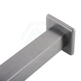 300/600mm Square Ceiling Shower Arm Brushed Nickel