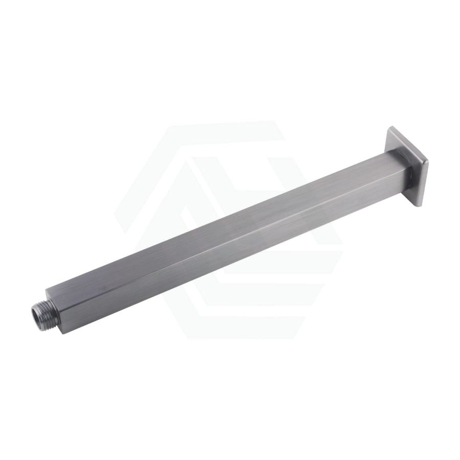 300/600mm Square Ceiling Shower Arm Brushed Nickel