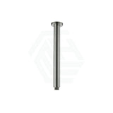 N#1(Nickel) 312Mm Round Vertical Shower Arm Brushed Nickel Arms