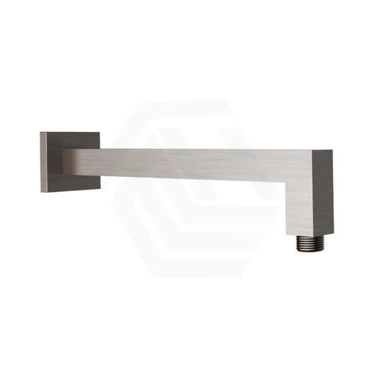 N#1(Nickel) 404Mm Square Horizontal Wall Mounted Shower Arm Brushed Nickel Arms