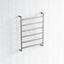 N#1(Nickel) 600 X 800Mm Fienza Koko Heated Towel Rail 6 Square Bars Rails