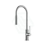 N#1(Nickel) Aziz Brushed Nickel Solid Brass Round Mixer Tap With 360 Swivel And Pull Out Extended