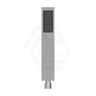N#1(Nickel) Brushed Nickel Brass Square Handheld Shower Spray Head Showers