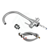 N#1(Nickel) Brushed Nickel Stainless Steel 3 Way Filter Tap With 360° Swivel And Purifier For