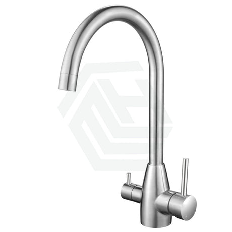 Brushed Nickel Stainless Steel 3 Way Filter Tap With 360 Swivel And Purifier For Kitchen Products