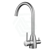 Brushed Nickel Stainless Steel 3 Way Filter Tap With 360° Swivel And Purifier For Kitchen Products