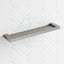 N#1(Nickel) Ceram Brushed Nickel Cosmetic Metal Shelf Brass & Zinc Alloy Back To Wall Bathroom