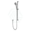 N#1(Nickel) Cora Brushed Nickel Round Sliding Handheld Shower Head On Rail With Water Inlet