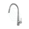 N#1(Nickel) Euro Brushed Nickel Solid Brass Round Mixer Tap With 360° Swivel And Pull Out For Kitchen
