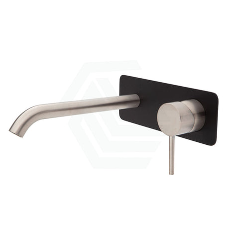 N#1(Nickel) Fienza 200Mm Outlet Kaya Wall Basin/Bath Mixer With Spout Multi-Colour Matt Black