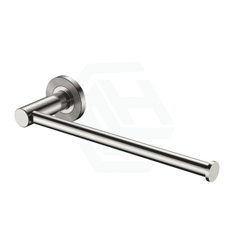 Fienza Axle Hand Towel Rail/Roll Holder, Brushed Nickel