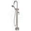 Eleanor Brushed Nickel Floor Mixer & Shower