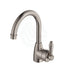 Eleanor Gooseneck Basin Mixer Brushed Nickel