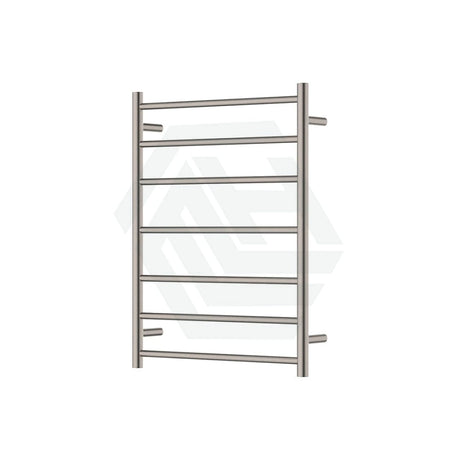 N#1(Nickel) Fienza Isabella Brushed Nickel Heated Towel Rail 7/8/9 Bars Rails
