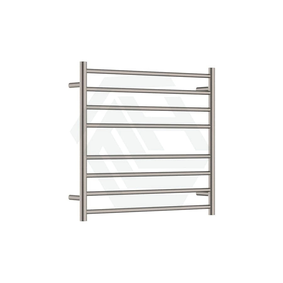 N#1(Nickel) Fienza Isabella Brushed Nickel Heated Towel Rail 7/8/9 Bars Rails
