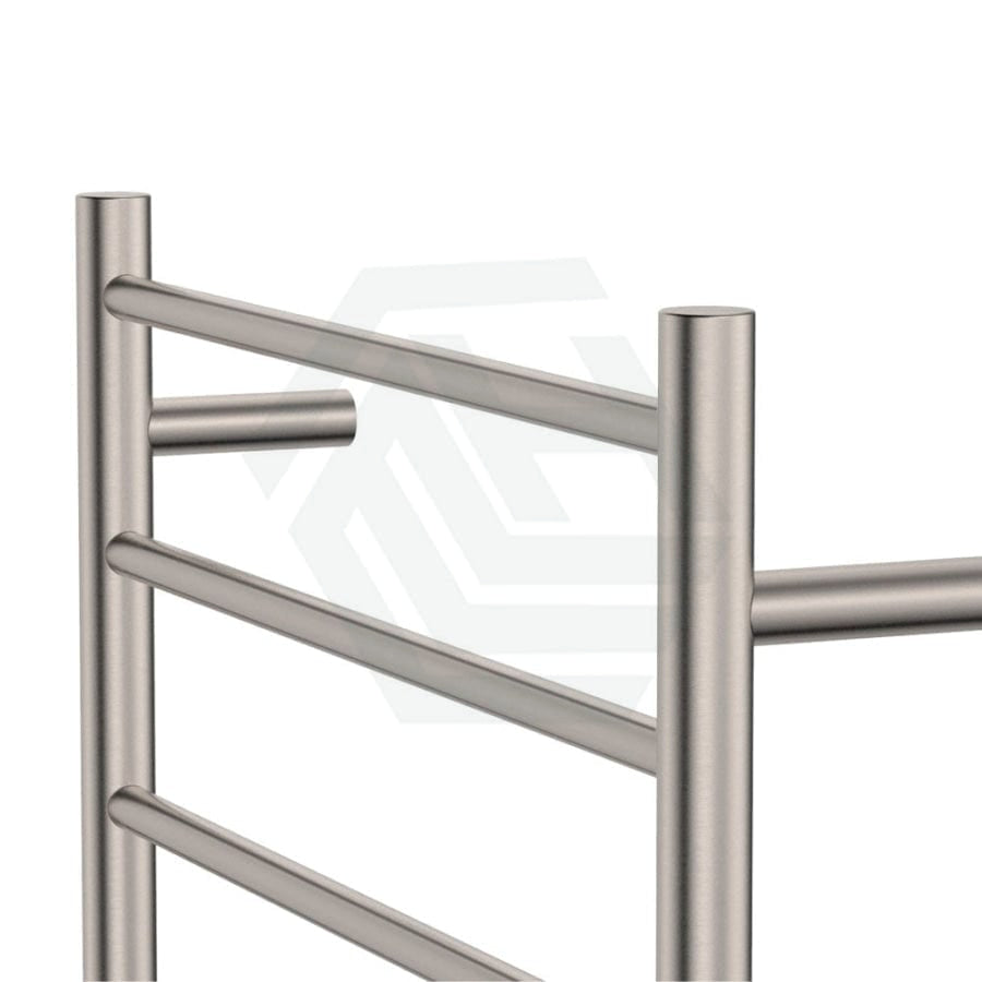 N#1(Nickel) Fienza Isabella Brushed Nickel Heated Towel Rail 7/8/9 Bars Rails