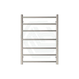 N#1(Nickel) Fienza Isabella Brushed Nickel Heated Towel Rail 7/8/9 Bars Rails