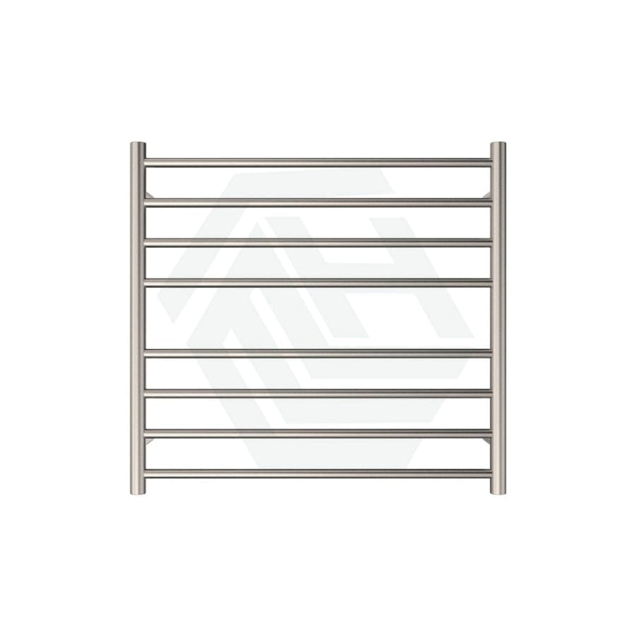 N#1(Nickel) Fienza Isabella Brushed Nickel Heated Towel Rail 7/8/9 Bars Rails
