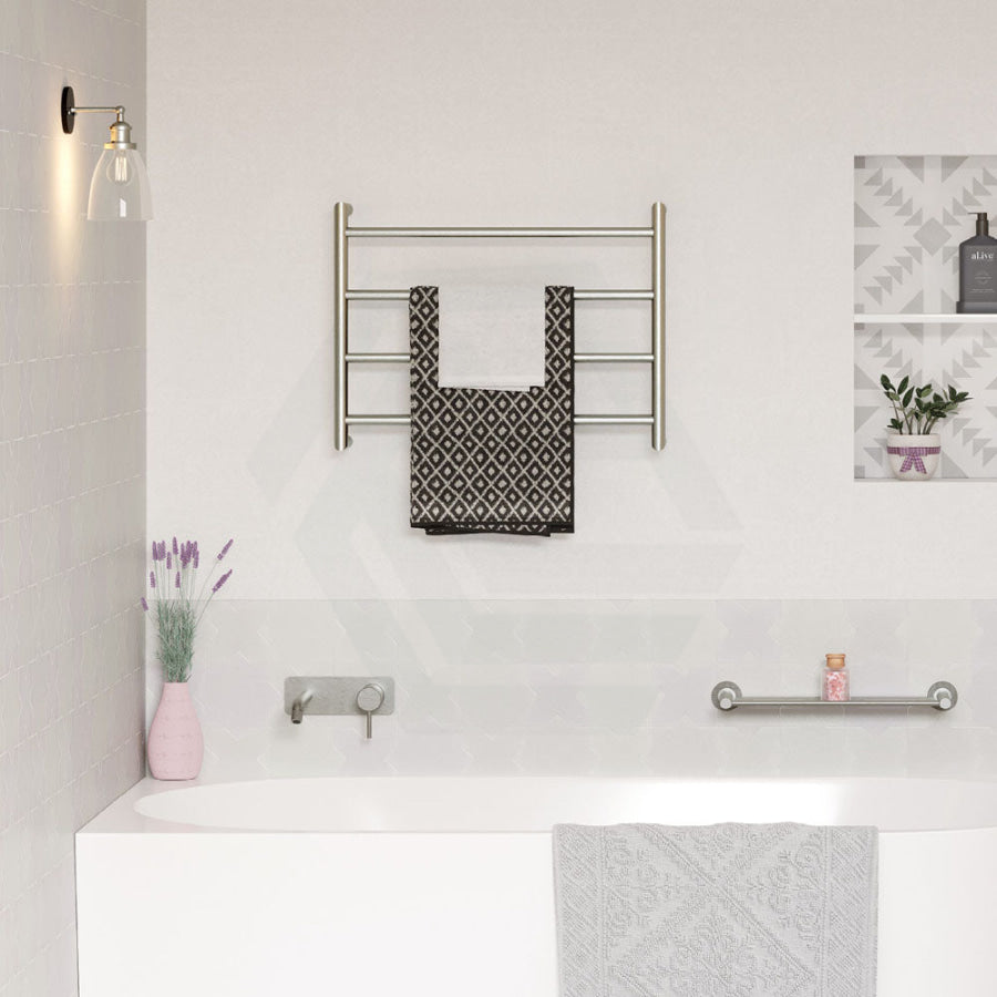 N#1(Nickel) Fienza Kaya Heated Towel Rail 4/6/9 Bars Rails