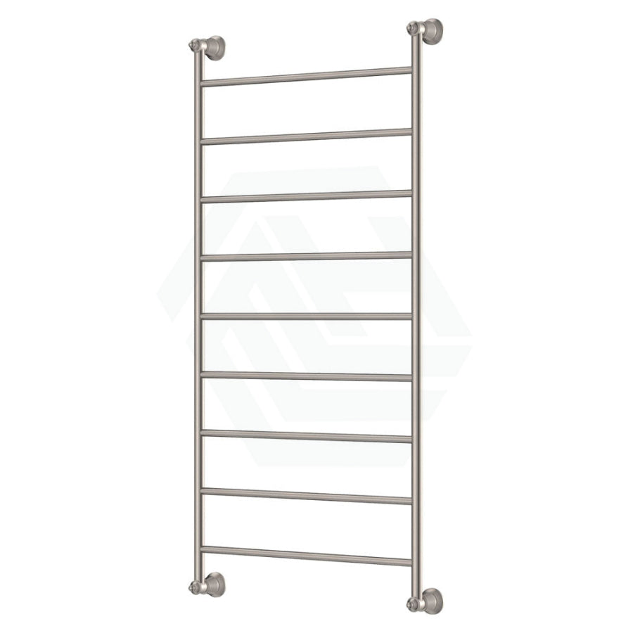 N#1(Nickel) Fienza Lillian Heated Towel Rail 600Mm 4/6/9 Bars Rails