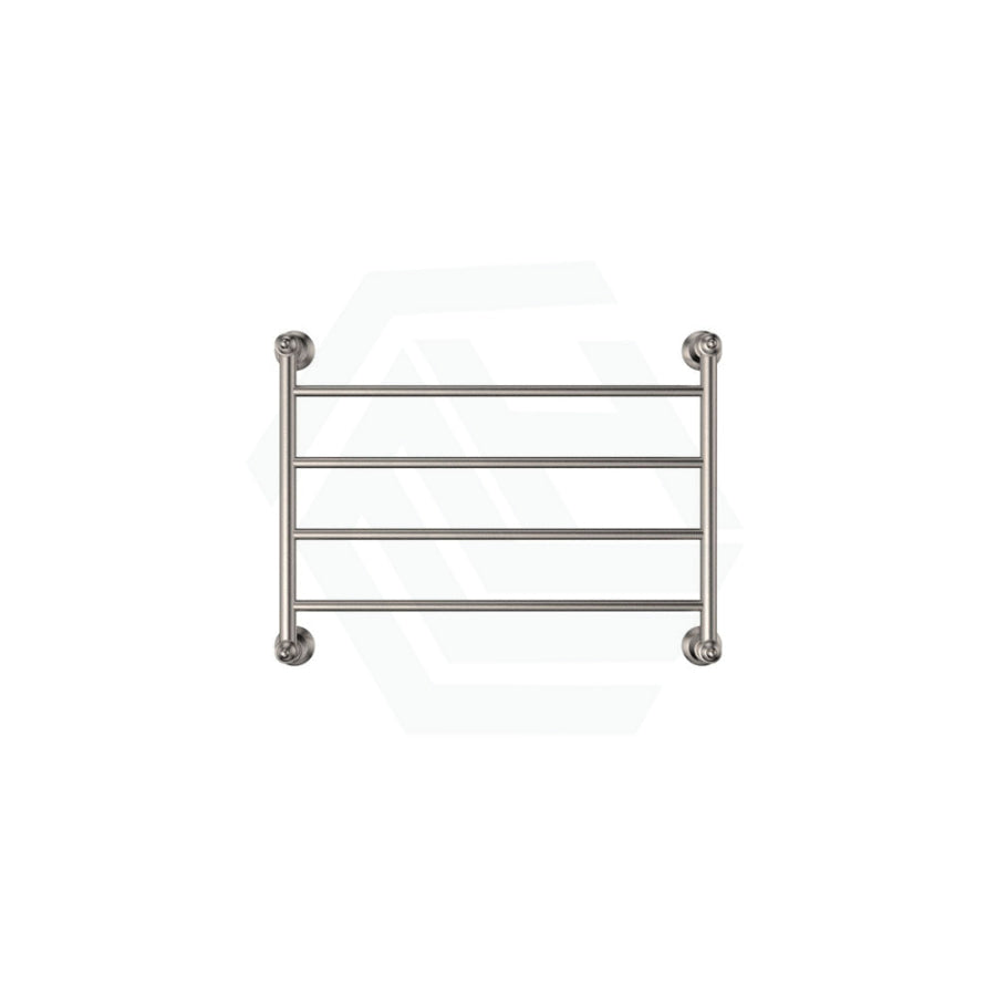 N#1(Nickel) Fienza Lillian Heated Towel Rail 600Mm 4/6/9 Bars Rails