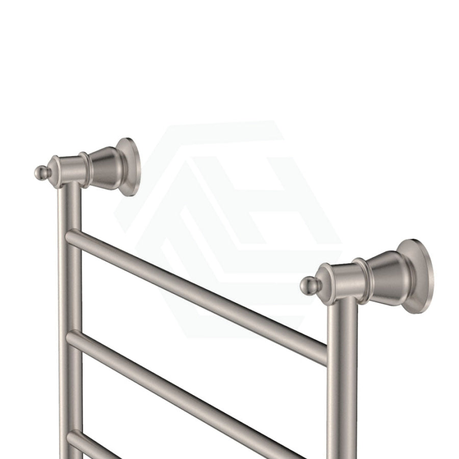 N#1(Nickel) Fienza Lillian Heated Towel Rail 600Mm 4/6/9 Bars Rails