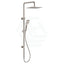 N#1(Nickel) Fienza Tono Brushed Nickel Twin Shower Top Water Inlet Showers