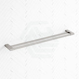 Copy Of N#1(Nickel) Flores 600/800Mm Double Towel Rail Brushed Nickel Rails