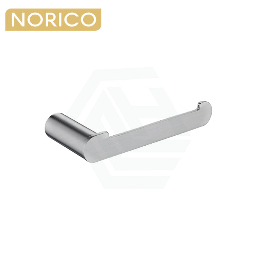 Norico Toilet Paper Holder Solid Brass Brushed Nickel