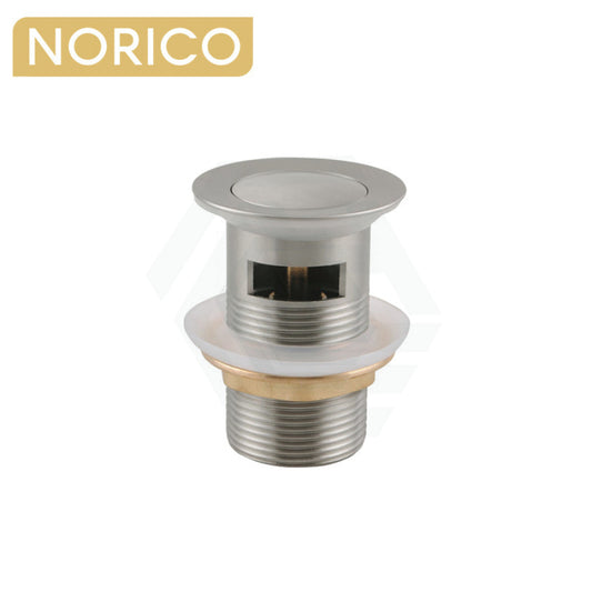 Norico Pop Up Waste With Overflow Adapter Brushed Nickel