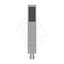 N#1(Nickel) Brushed Nickel Brass Square Handheld Shower Spray Head Showers