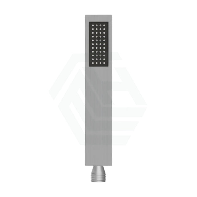N#1(Nickel) Brushed Nickel Brass Square Handheld Shower Spray Head Showers