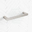 N#1(Nickel) Norico Brushed Nickel Single Towel Holder 300Mm Solid Brass Wall Mounted Hand Holders