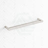 N#1(Nickel) Norico Esperia 600/800mm Brushed Nickel Double Towel Rail Stainless Steel 304 Wall