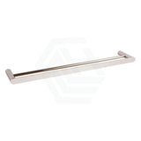 Norico Esperia 600/800mm Brushed Nickel Double Towel Rail Stainless Steel 304 Wall Mounted Bathroom