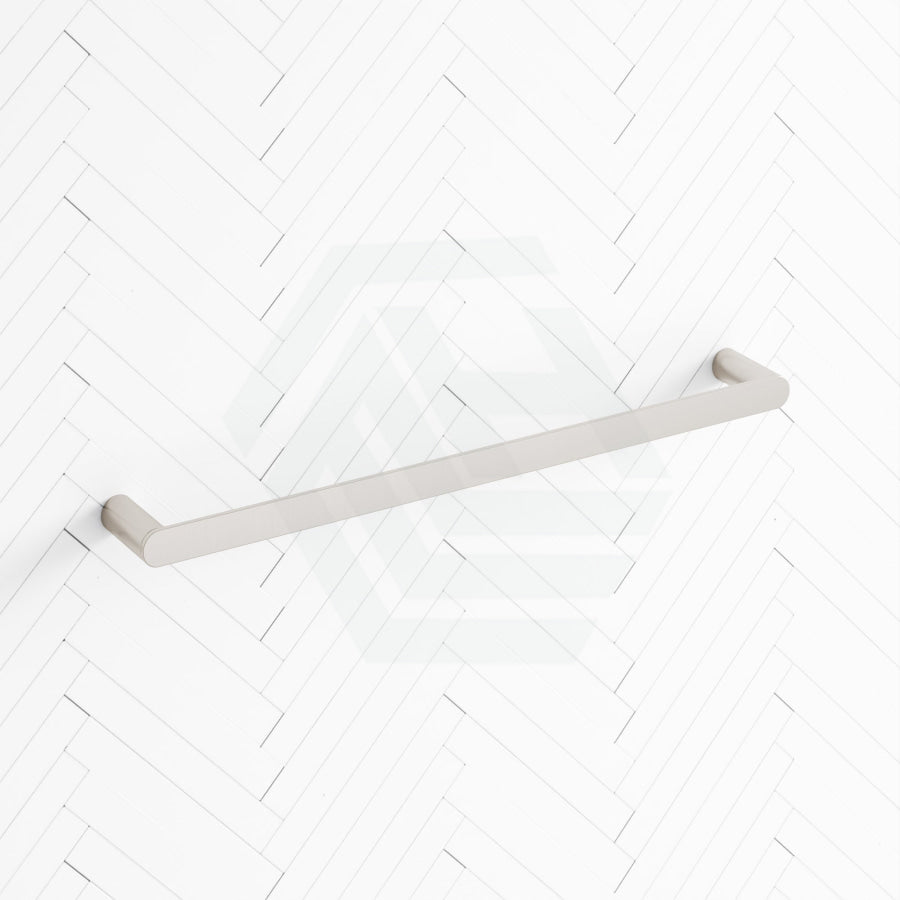 N#1(Nickel) Norico Esperia Brushed Nickel Single Towel Rail 600/800Mm Stainless Steel 304 Wall