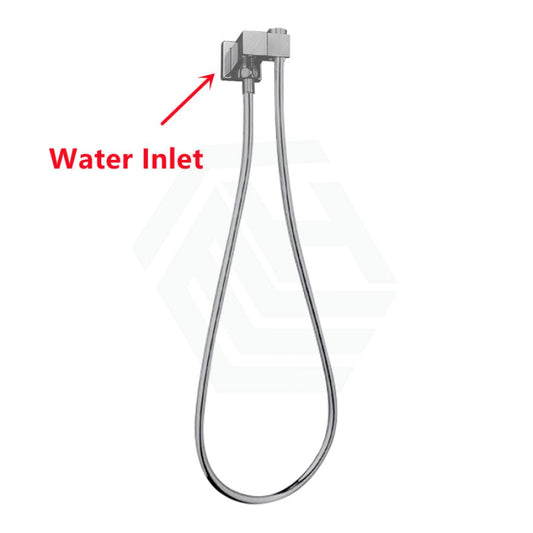 Shower Holder Wall Connector And Hose Brushed Nickel