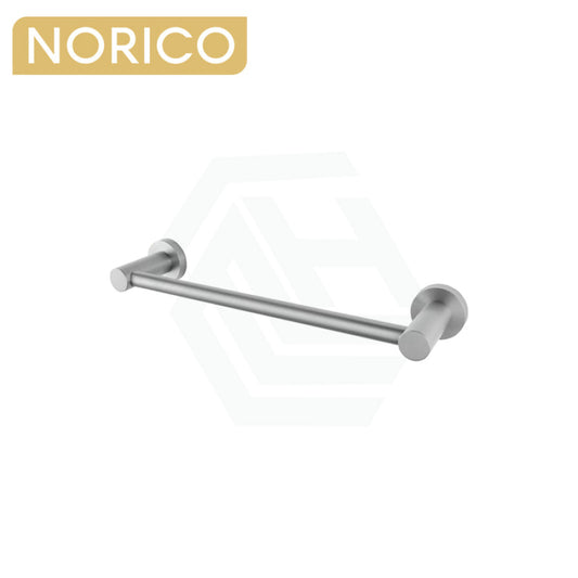 Norico Round Brushed Nickel Hand Towel Holder 347Mm Wall Mounted Bathroom Products
