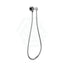 Brass Shower Holder Hose Wall Connector Brushed Nickel