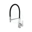 N#1(Nickel) Ottimo Brushed Nickel 360° Swivel Kitchen Sink Mixer Tap Solid Brass Pull Down Mixers