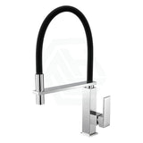 Brass Brushed Nickel Swivel Kitchen Mixer Tap