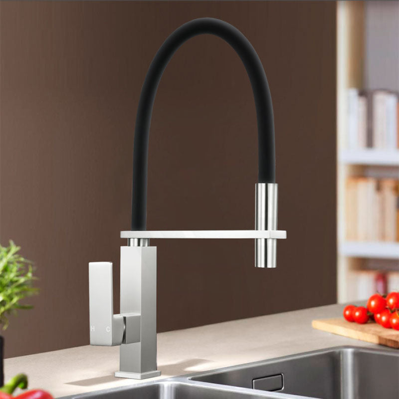 Ottimo Brushed Nickel 360° Swivel Kitchen Sink Mixer Tap Solid Brass Products