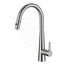 N#1(Nickel) Otus Lux Brushed Nickel Dr Brass Round Mixer Tap With 360° Swivel And Pull Out 