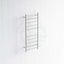 N#1(Nickel) Radiant Brushed Nickel Heated Round Ladder Towel Rail 430 X 1100Mm 10 Bars Rails