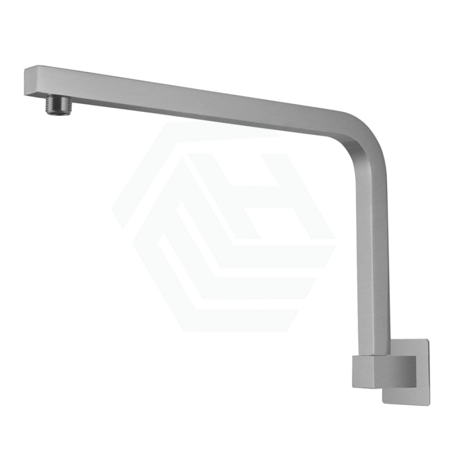 Square Swivel Shower Arm Brushed Nickel